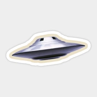 Flying Saucer Sticker